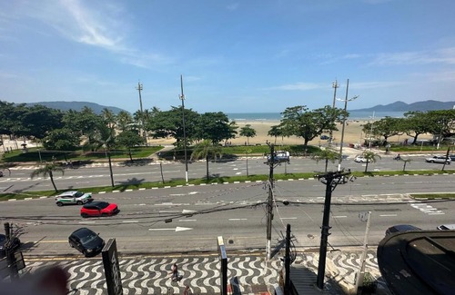 Gonzaga Apartment | Vista ao mar no Gonzaga