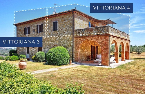 San Gimignano Apartment | Vittoriana 2 - Apartment with pool