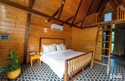 Mandrem Resort | Vrihi A-Frame Villa: Aranya AC 2-Bed Wi-Fi Mandrem Beach
