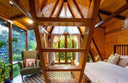Mandrem Resort | Vrihi A-Frame Villa: Aranya AC 2-Bed Wi-Fi Mandrem Beach
