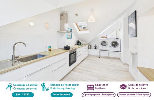Ile-Tudy House | Vue mer pour 4 adultes et 4 enfants - Île Tudy