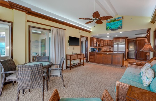Wailua Condo | Waipouli Beach Resort C402 Top Floor 2 Bedroom Ocean & Pool View Suite with AC!