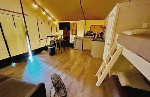 Sutherland Springs Other | Wake and Glamp: Safari Tent Retreat for Water Sport Lovers in Cibolo, TX