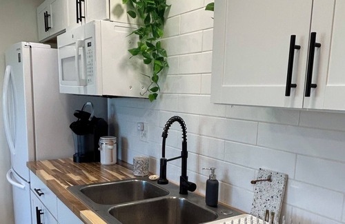 Willow Street Apartment | Walk-out basement studio of new townhome on outskirts of Lancaster city