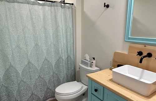 Willow Street Apartment | Walk-out basement studio of new townhome on outskirts of Lancaster city