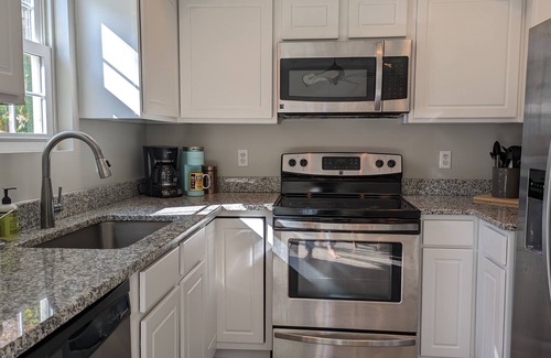 North Beach House | Walk to Bay, Family + Dog Friendly, Fenced Yard, Beach Passes - 3BD/2BA