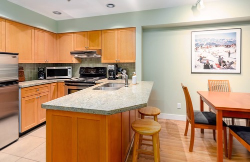 Whistler Creekside Condo | Walk to Creekside Gondola – Cozy 1BR Condo w/Patio, Pool & Hot Tub Access