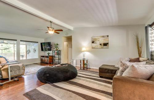Springdale House | Walk to Lake Fayetteville Family Retreat with Deck