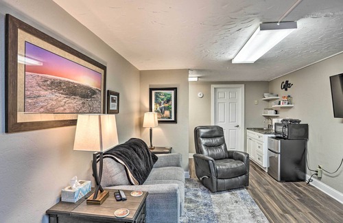 Sturgis Apartment | Walk to Main St: Sturgis Apt w/Grill!