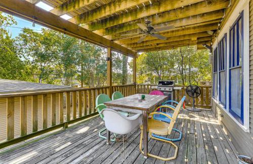 Bouldin House | Walk to SoCo Home with Decks and City Views in Austin