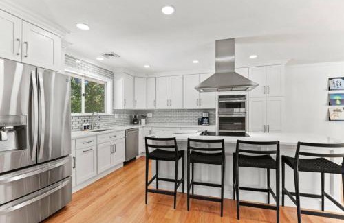 West Yarmouth House | Walk to the Beach - Modern Home with FirePit and Bikes