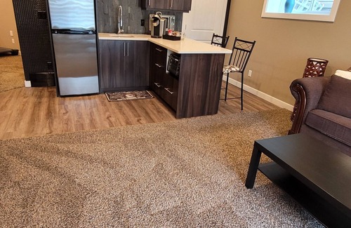 Cochrane Apartment | Walkout Basement Suite with Private Hot Tub