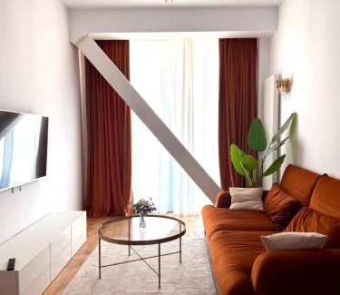 Aviatiei Apartment | Walter Loft Luxury Residence- Self Check-in & Underground Parking