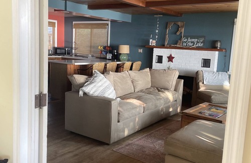 Brooklyn House | Wamplers year-round family lakefront private sandy beach beautiful sunsets