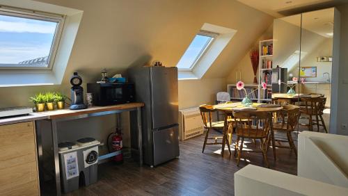 Moerkerke Apartment | WanT Logies: Ruime loft