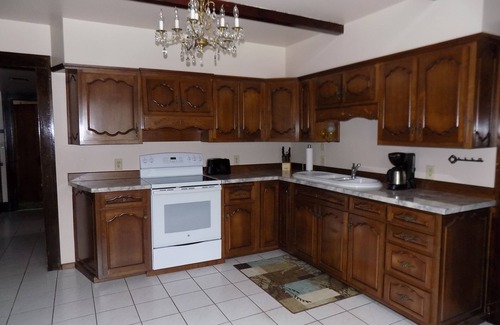 Sparta House | Warm, spacious prairie style home with all the comforts of your home.