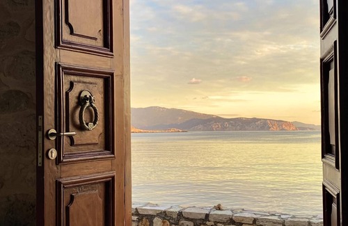 Halki Villa | Water-front Boutique Villa, ndirect access to the sea and private big terrace
