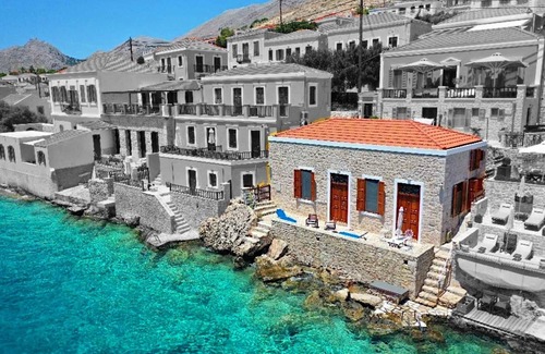 Halki Villa | Water-front Boutique Villa, ndirect access to the sea and private big terrace