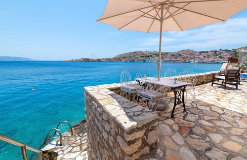 Halki Villa | Water-front Boutique Villa, ndirect access to the sea and private big terrace