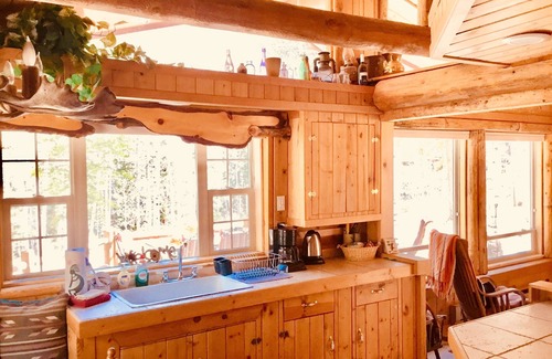 Buena Vista Cabin | Water front, Log Cabin, Mountain Views, ATV Trails, hiking, fishing, creek front