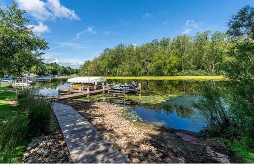 Fremont House | Water Front with dock