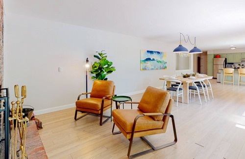 Harpswell House | Water-view retreat with beach access, deck, grill, EV charger & lawn games