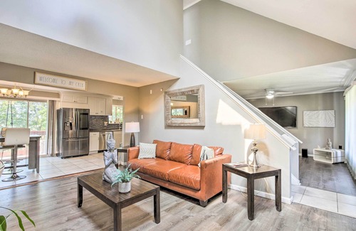 Waterbury Cottage | Waterbury Home: Playground & Porch Swing