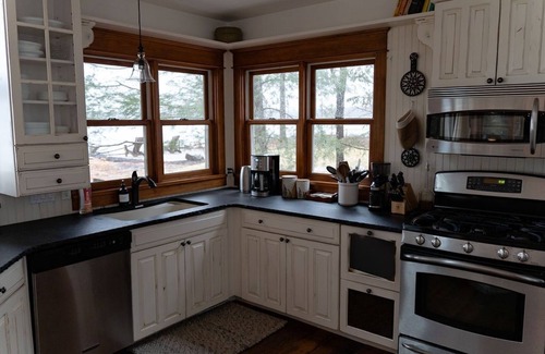 Baldwin House | Waterfront! 2 Private Beach Homes with dock and 100 feet of private beach.