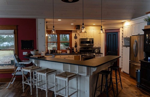 Baldwin House | Waterfront! 2 Private Beach Homes with dock and 100 feet of private beach.