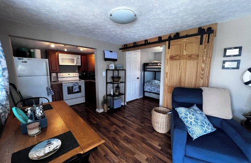 Monticello Cottage | Waterfront 2BR Cottage: Fire Pit, Grill & Dock -Boat Slip Available additional