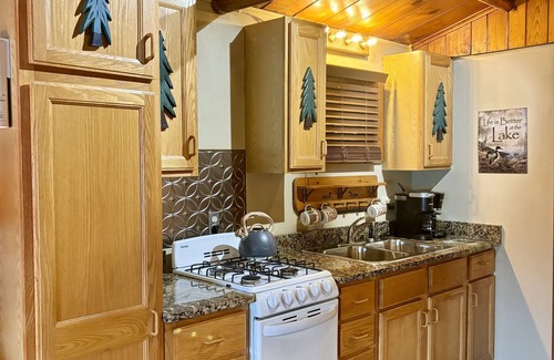 Saranac Lake Cabin | Waterfront 4 Season Cabin on Lake Colby in Saranac Lake furnished in ADK Decor.