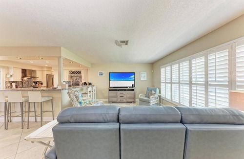 Whitney Beach House | Waterfront, Boat Dock, 5 Min to AMI, Heated Pool & Hottub