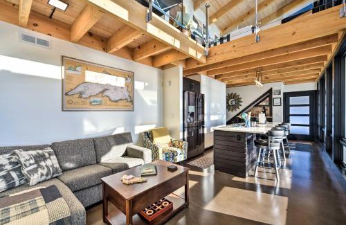 Two Harbors House | Waterfront Cabin on Lake Superior with Fire Pit
