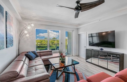 Merritt Island Condo | Waterfront Captain's Stateroom