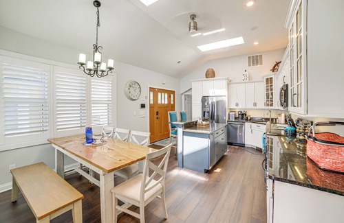 Clarklake House | Waterfront ‘Clarklake Escape’ - Deck, Dock & Views