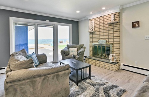 Anchorville House | Waterfront Clay Township Home on Anchor Bay!