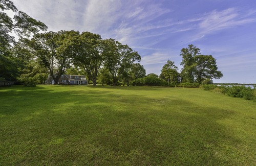 Coecles Harbor House | Waterfront Estate on Shelter Island - 200 Feet of Waterfront - 100 Foot Dock