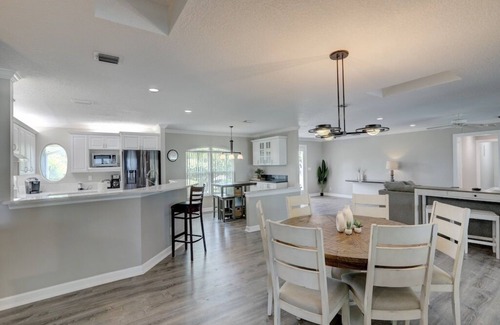 Vero Beach House | Waterfront, fish from dock, 4 min to beach, Private Pool, Dock and beach