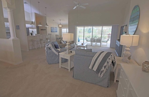 White Marsh House | Waterfront Haven: SW Facing Pool and Spa #10