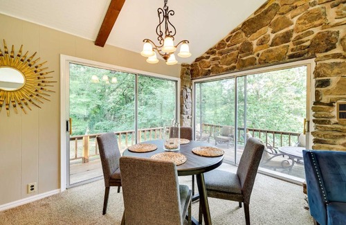 Afton House | Waterfront Haven with Deck on Monkey Island!