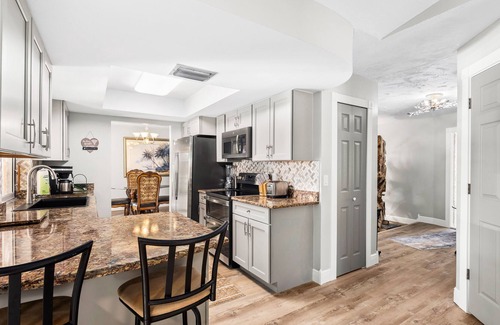 North Fort Myers House | Waterfront home on a canal with saltwater pool, great patio, views & AC
