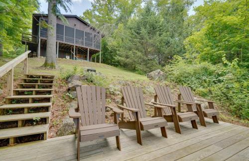 Severance House | Waterfront Home on Paradox Lake with Dock and Views!