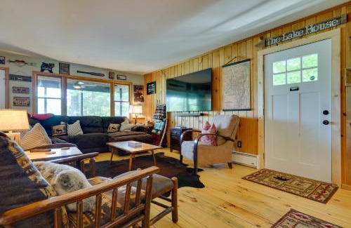 Severance House | Waterfront Home on Paradox Lake with Dock and Views!