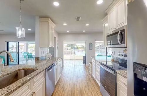 Spring Hill House | Waterfront home with direct gulf access