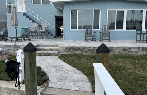 Treasure Island House | Waterfront Home with Dock - King Bed - Ground Level