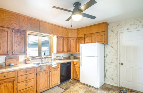 East Moline House | Waterfront Home w/Game Room: 4 Mi to Le Claire!