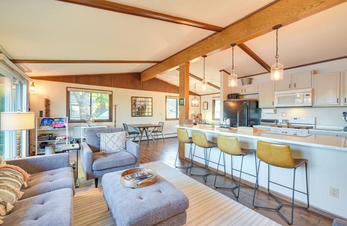 Balsam Lake House | Waterfront Home w/Fire Pit & Deck in Balsam Lake!