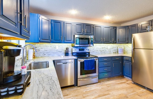 Sunrise Beach House | Waterfront Home w/Views & Dock in Sunrise Beach!