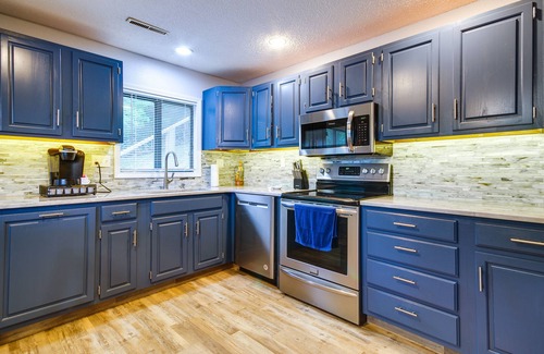 Sunrise Beach House | Waterfront Home w/Views & Dock in Sunrise Beach!
