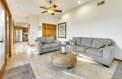 Hayes House | Waterfront Home with Boat Dock and Deck in Storm Lake!